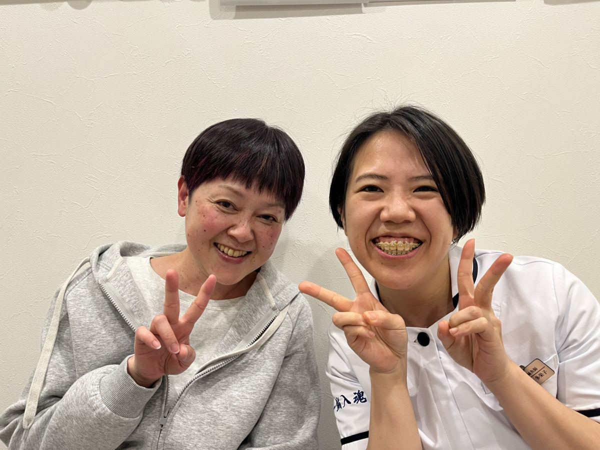 症状が良くなって安心し、気持ちが楽になりました。