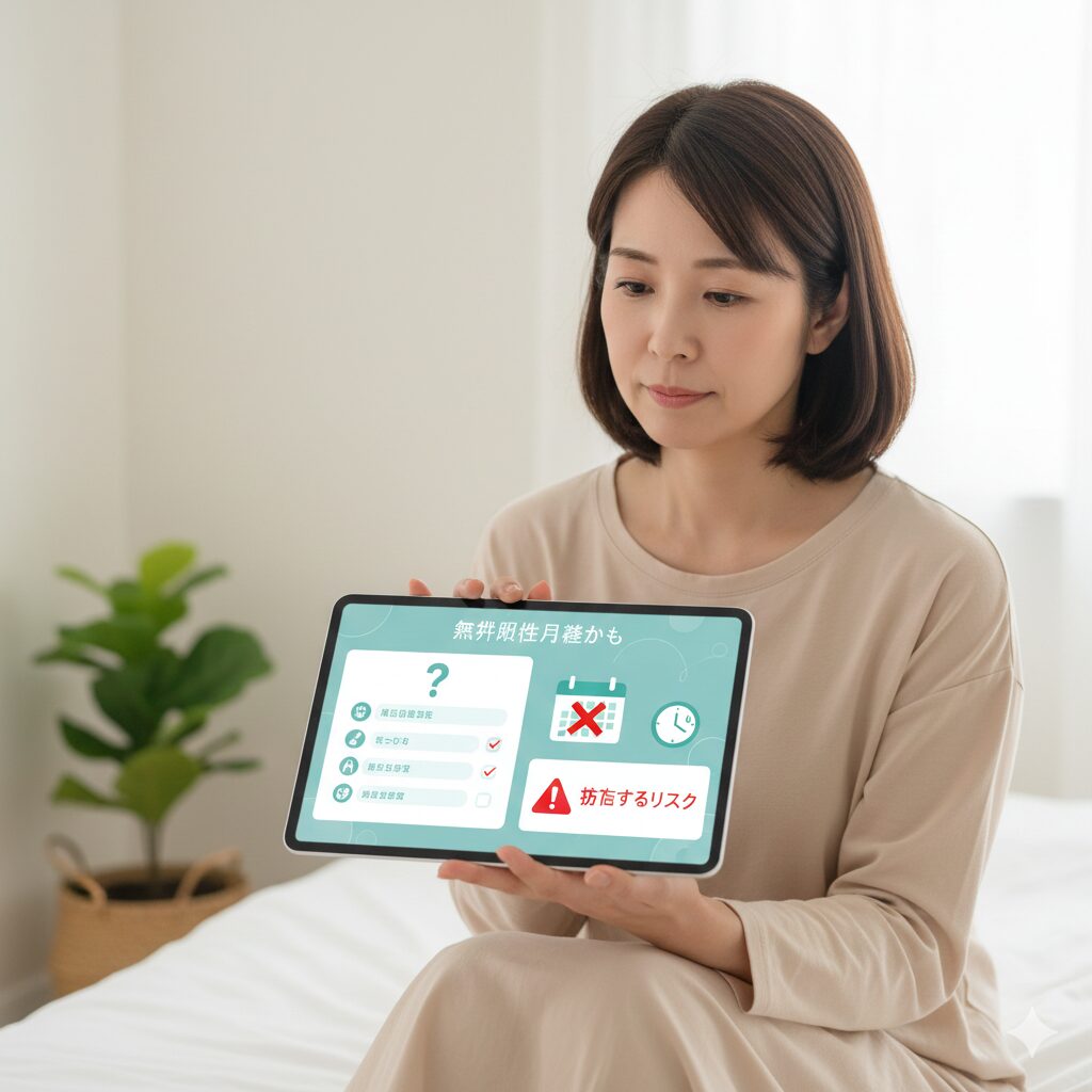 無排卵性月経かも?自分でできるセルフチェック|放置するリスクも解説