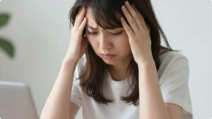 多嚢胞性卵巣症候群とストレスの関係｜仕事が原因？悪化させない対処法を解説します。