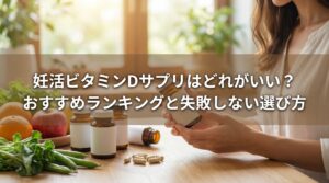妊活ビタミンDサプリはどれがいい？おすすめランキングと失敗しない選び方