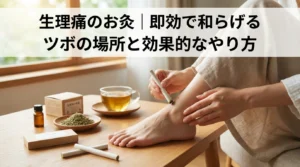 生理痛のお灸｜即効で和らげるツボの場所と効果的なやり方